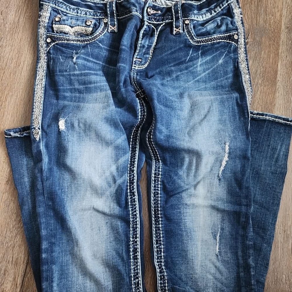 Rock Revival Lanlan Boot Cut Jeans